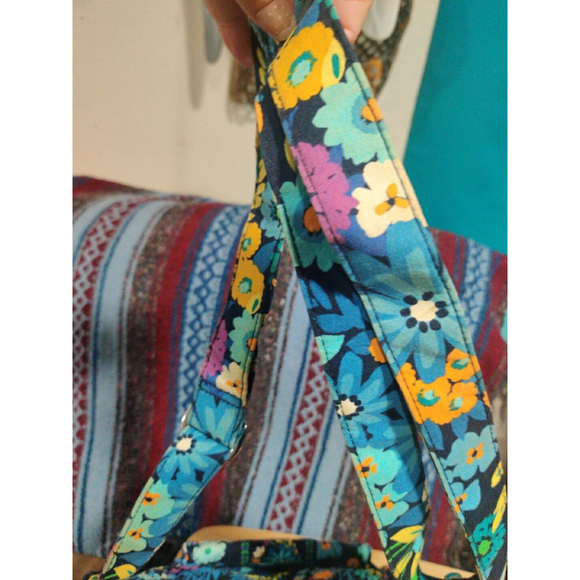 Vera Bradley Crossbody Hipster Midnight Blues Purse Retired - Picture 4 of 12